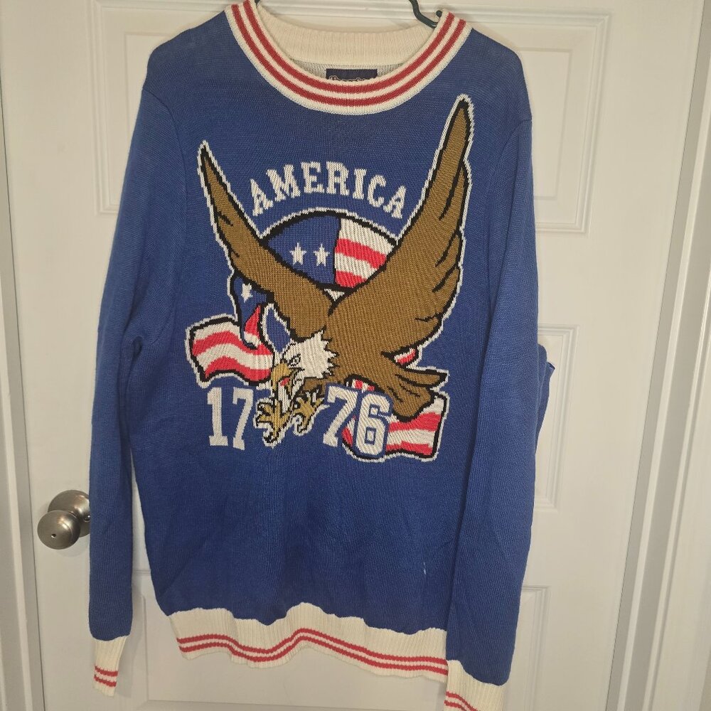 Tipsyelves American 1776 sweater
